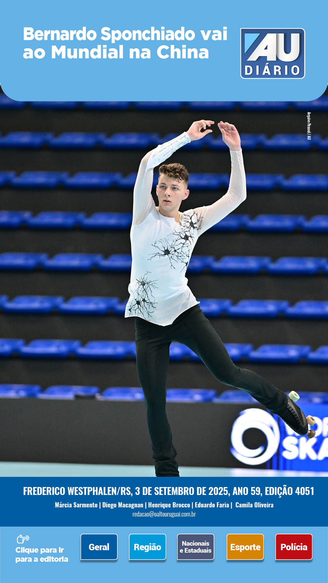 Capa Edição 4051 - Quarta