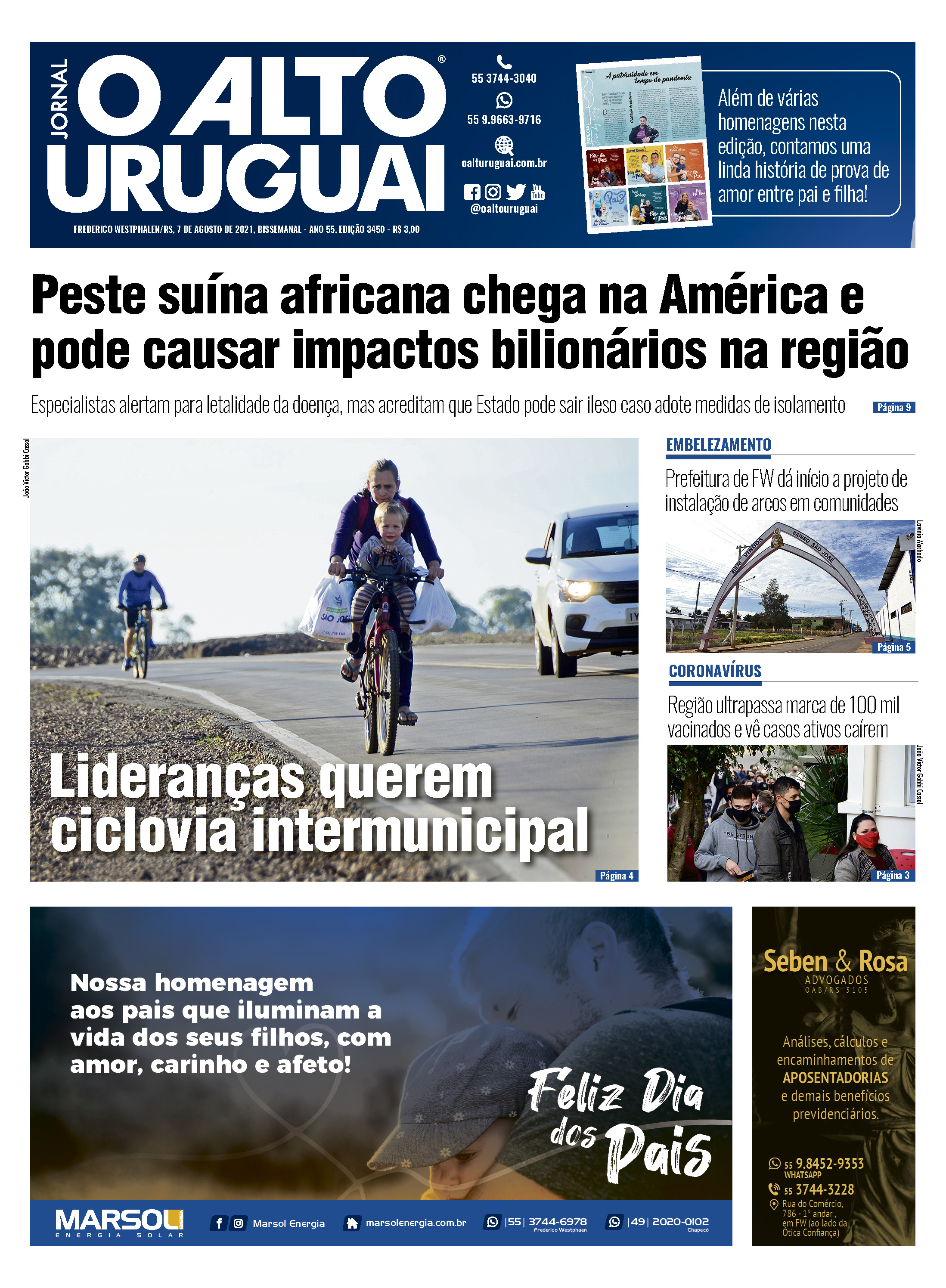 Capa Edição 3450 - Sábado