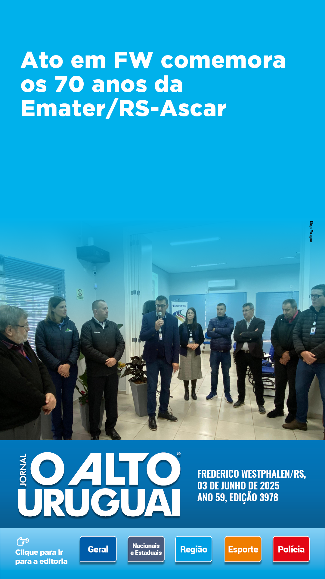 Capa Edição 3978 - Terça