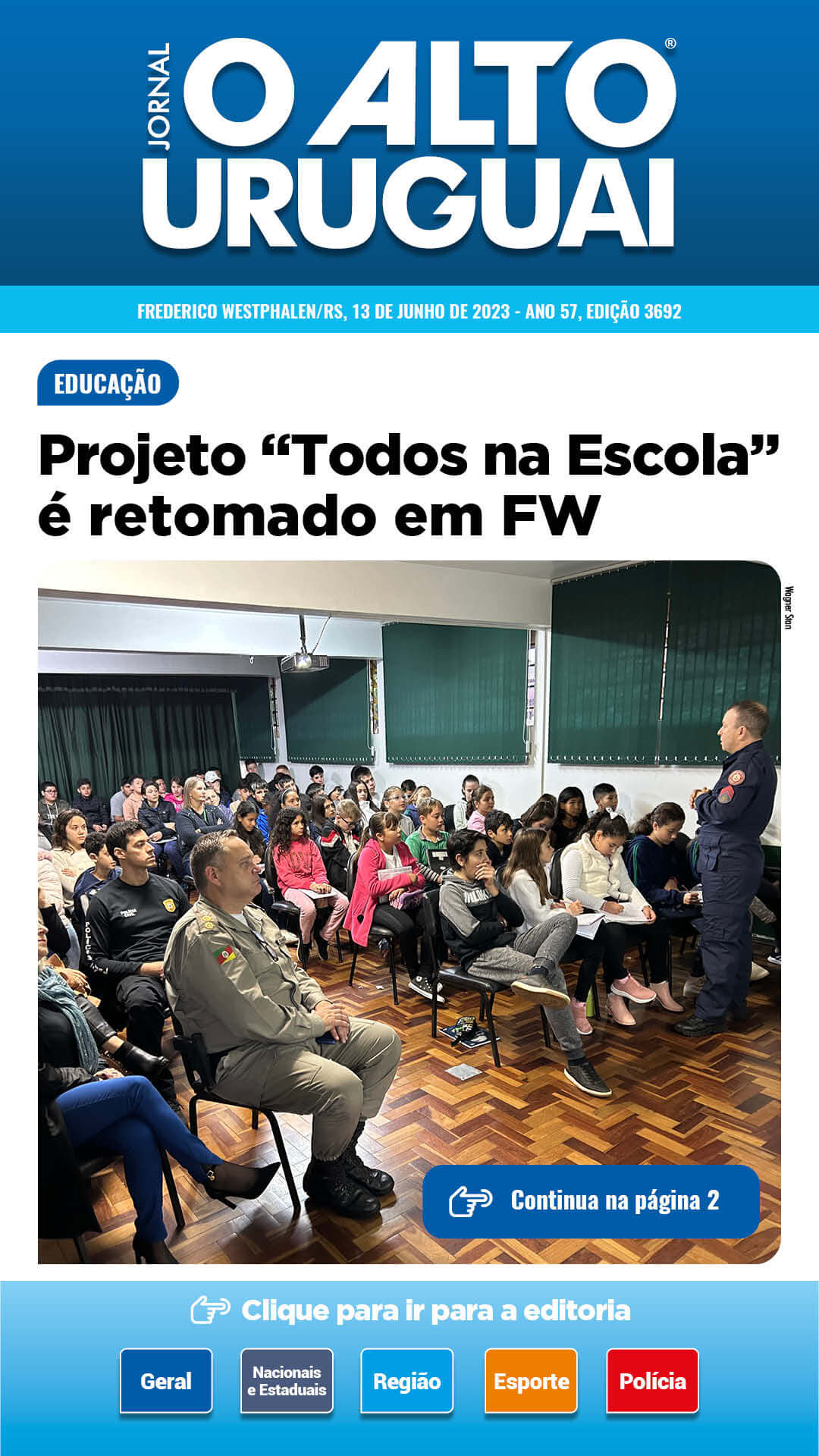 Capa Edição 3692 - Quinta