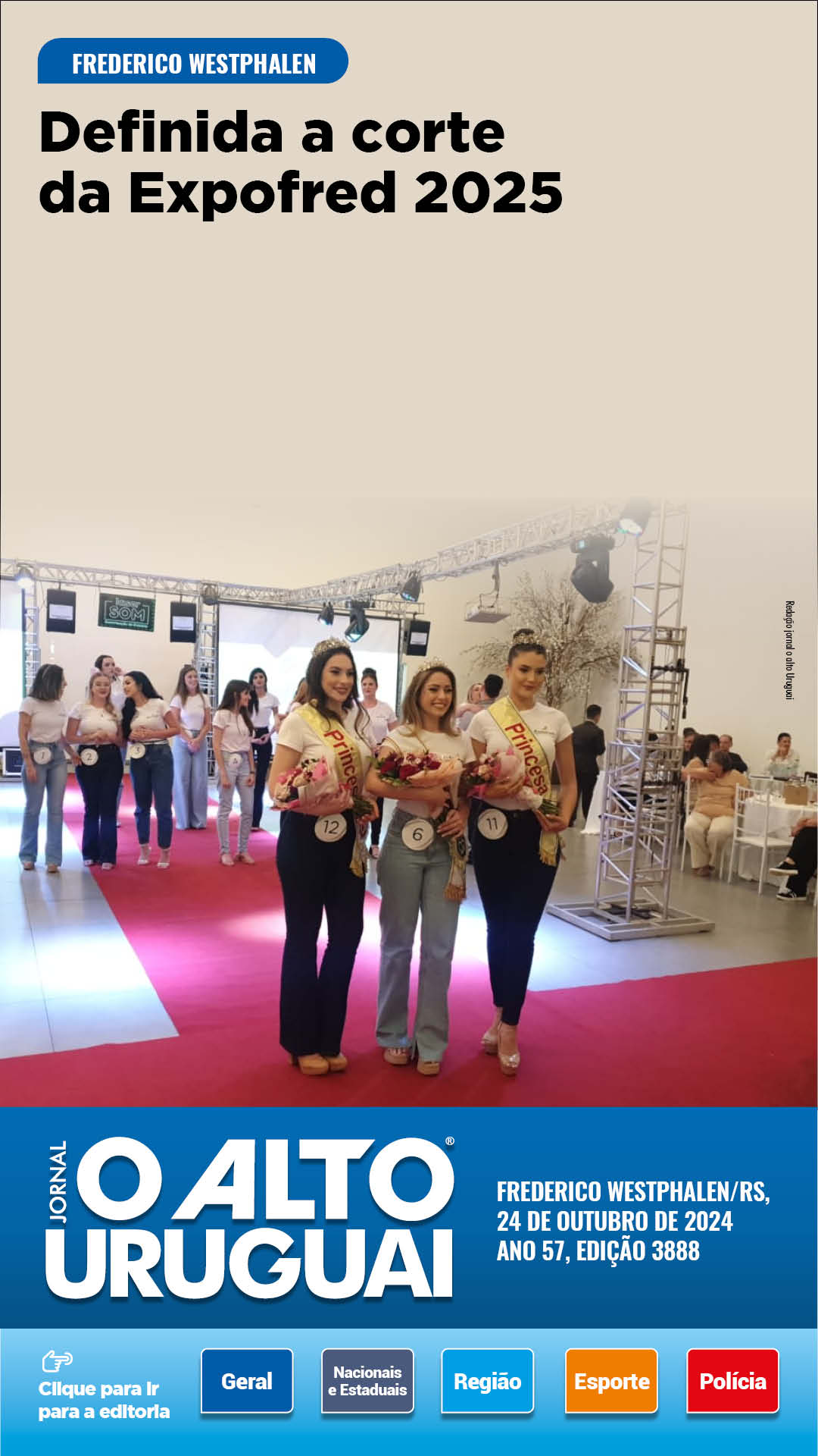 Capa Edição 3888 - Quinta