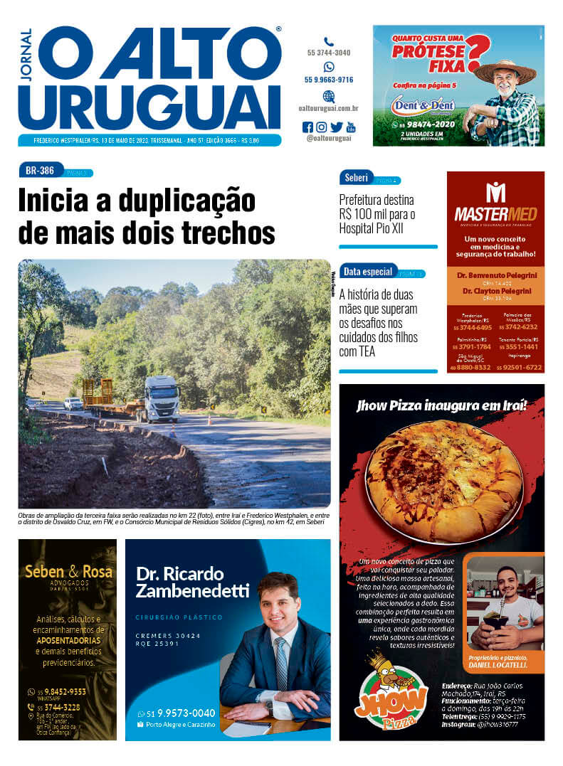 Capa Edição 3666 - Sábado