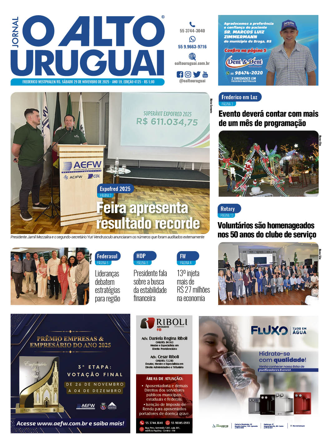 Capa Edição 4125 - Sábado