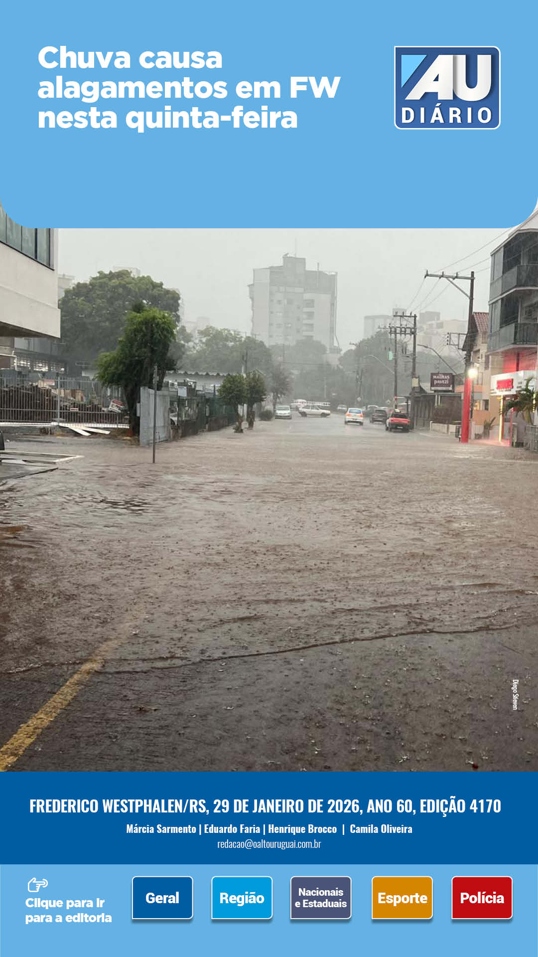 Capa Edição 4170 - Quinta