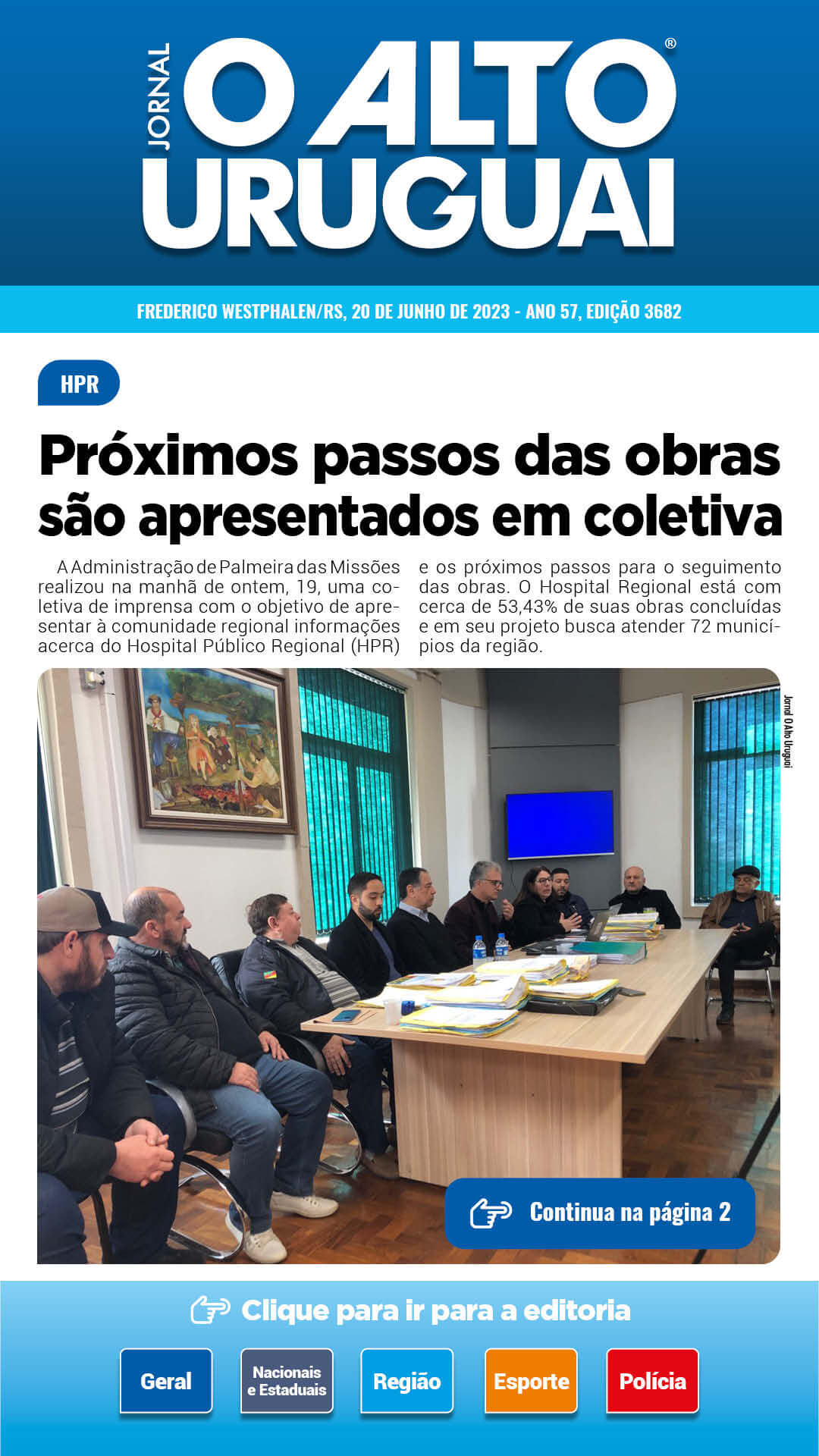 Capa Edição 3682 - Terça