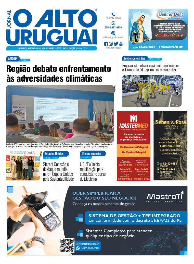 Capa Edição 3756 - Sábado