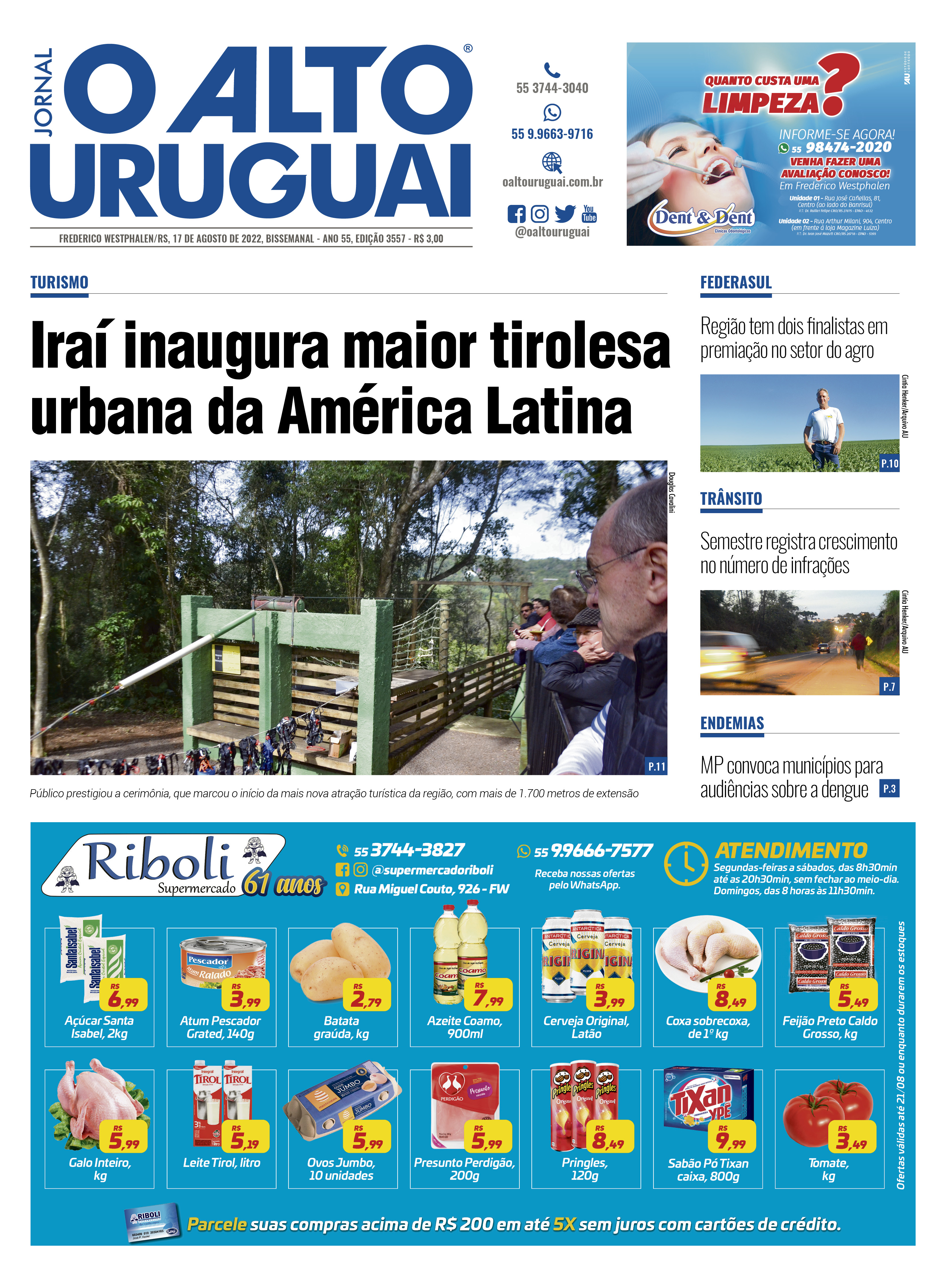 Capa Edição 3557 - Quarta