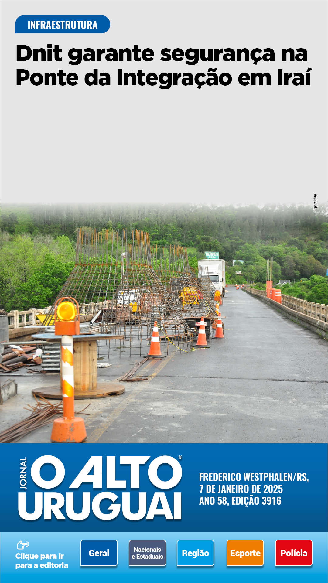 Capa Edição 3916 - Terça